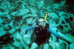 The Yolanda Reef is named after a cargo ship called Yolanda. This ship was bombed, because they thought that it has military equiment loaded. In fact there were only toiletts . Now you can go an see this toilets, where hang around in about 12 meters.